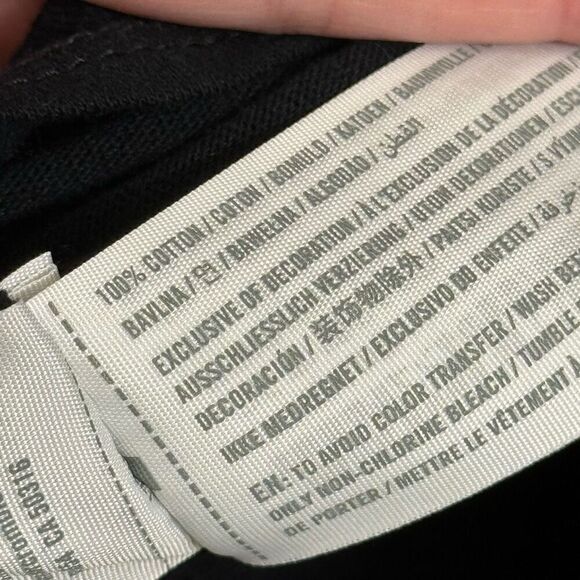 Abercrombie & Fitch Black Low Shoulder Bell Sleeve Button Down Top Small - Picture 5 of 5